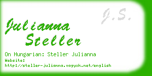 julianna steller business card